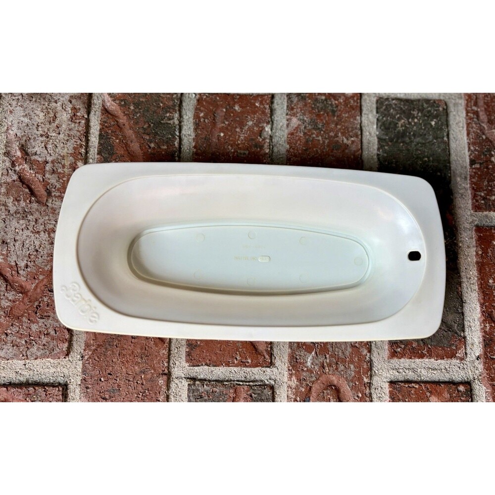 Barbie Mattel 1978 Dream House White Coffee Table Base Part#2151-2369